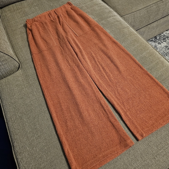 Madewell MWL Cozybrushed Weather Brick Straight Leg Casual Sweatpants Size XS - Picture 2 of 8